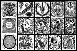 Medieval tattoo idea