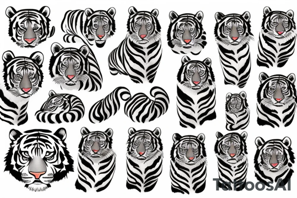 Tiger tattoo idea