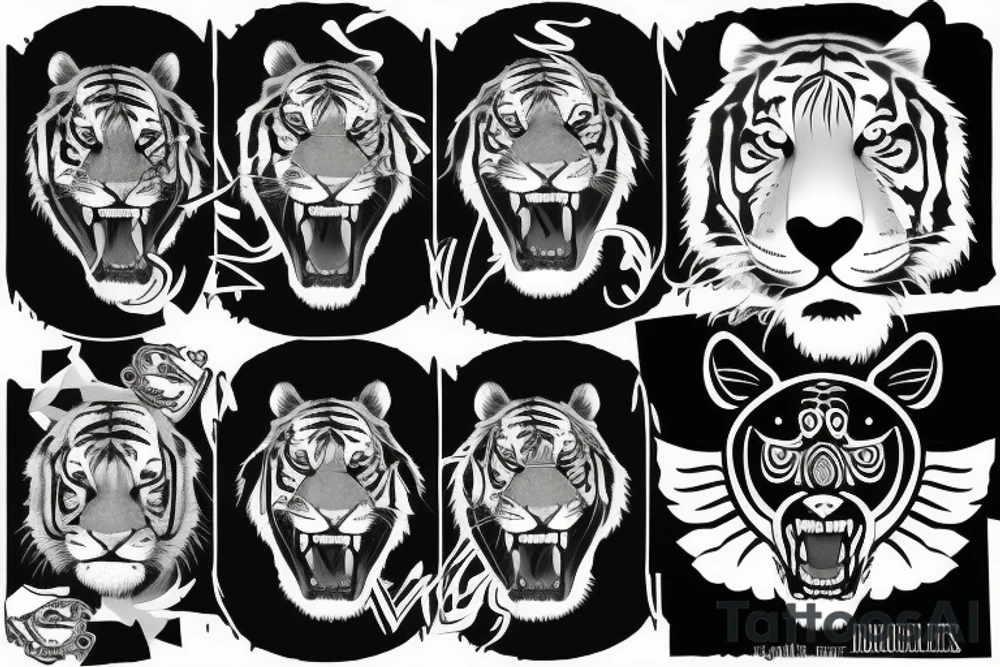 Tiger tattoo idea