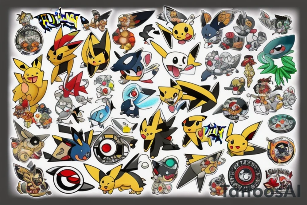 Pokémon tattoo idea