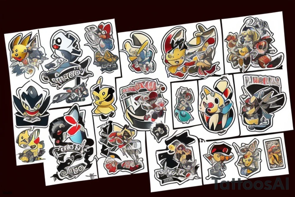Pokémon tattoo idea