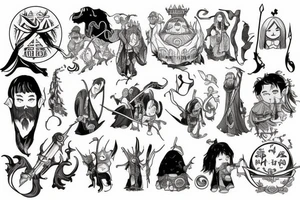 Lord of the rings tattoo idea