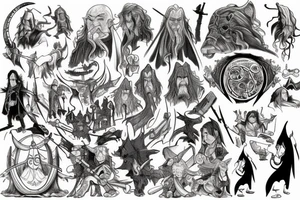 Lord of the rings tattoo idea