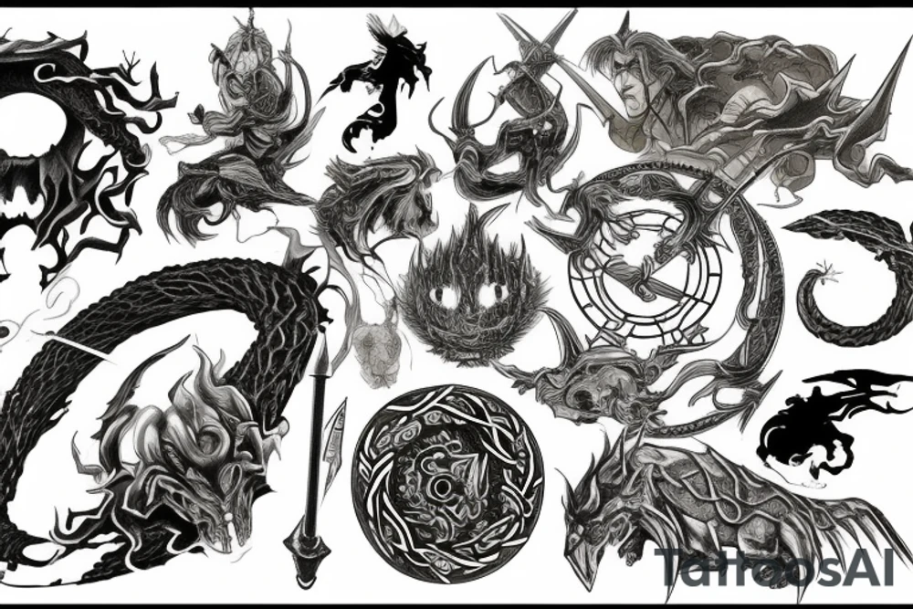 Lord of the rings tattoo idea