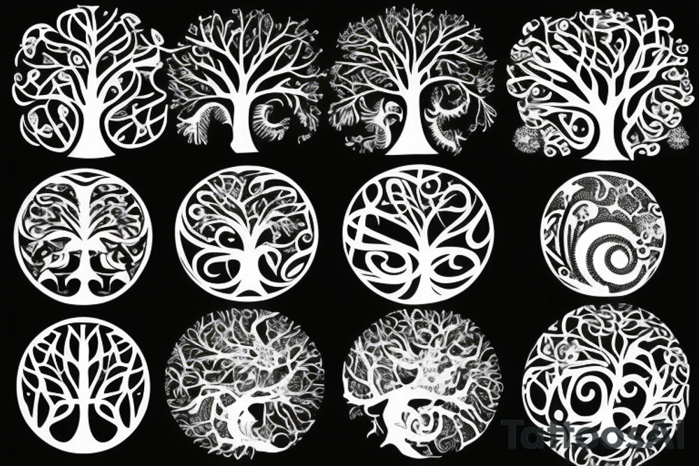 Tree of life tattoo idea