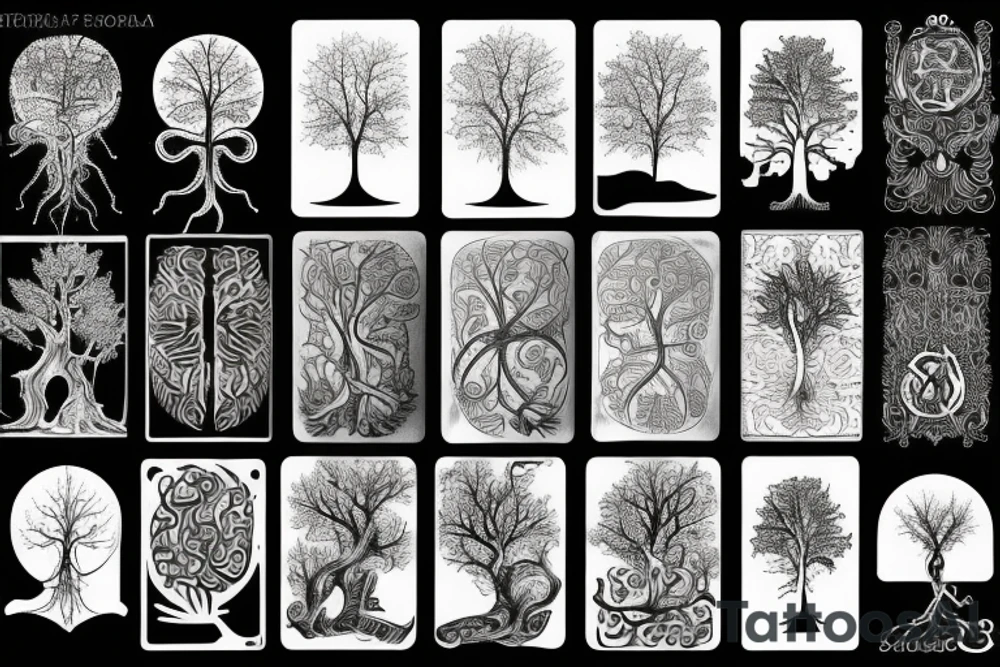 Tree of life tattoo idea