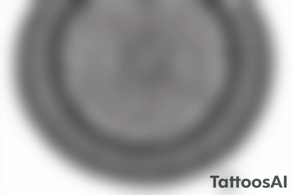 Sunflower mandala with the flower of life symbol as the centrepiece. tattoo idea