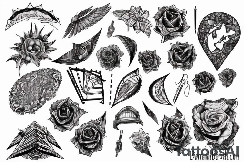 BW, bortherhood, DNA tattoo idea