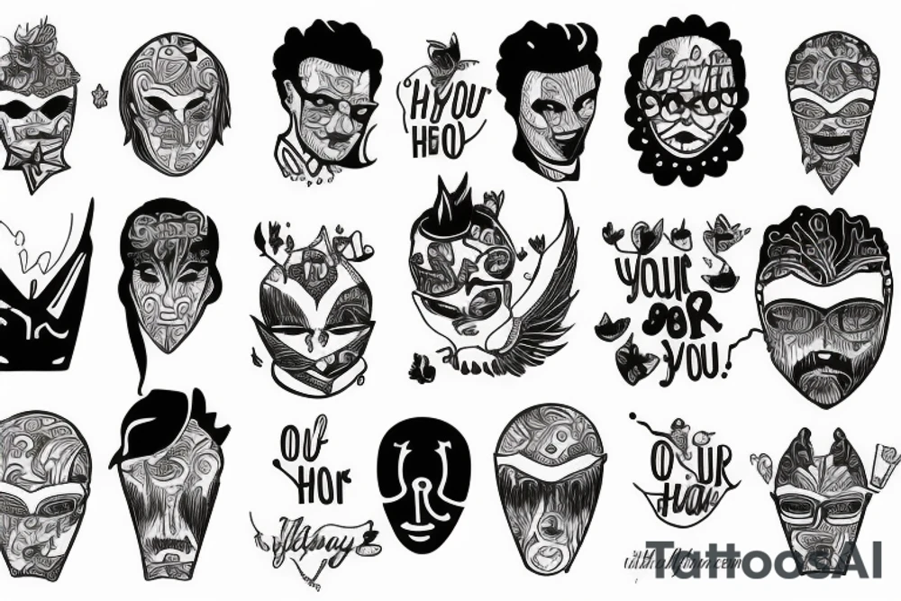 be your own hero i'm my own hero tattoo idea