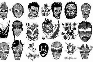 be your own hero i'm my own hero tattoo idea