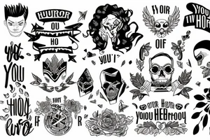 be your own hero i'm my own hero tattoo idea