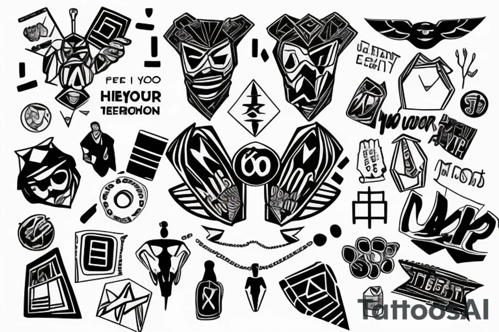 be your own hero i'm my own hero tattoo idea
