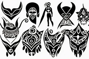 Be your own hero tattoo idea