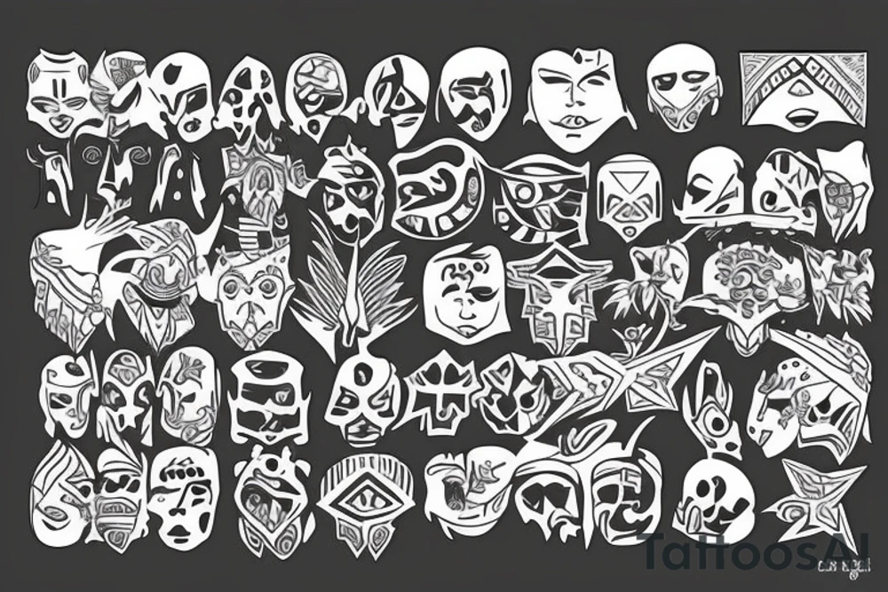 Be your own hero tattoo idea