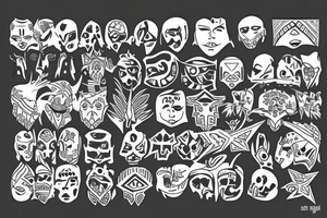 Be your own hero tattoo idea
