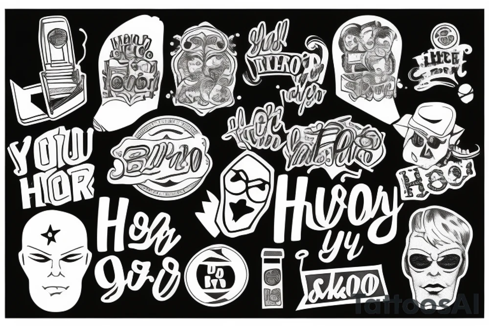 Be your own hero tattoo idea