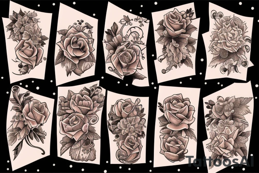 Woman tattoo idea