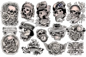 American traditional tattoo idea