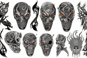 biological tattoo idea