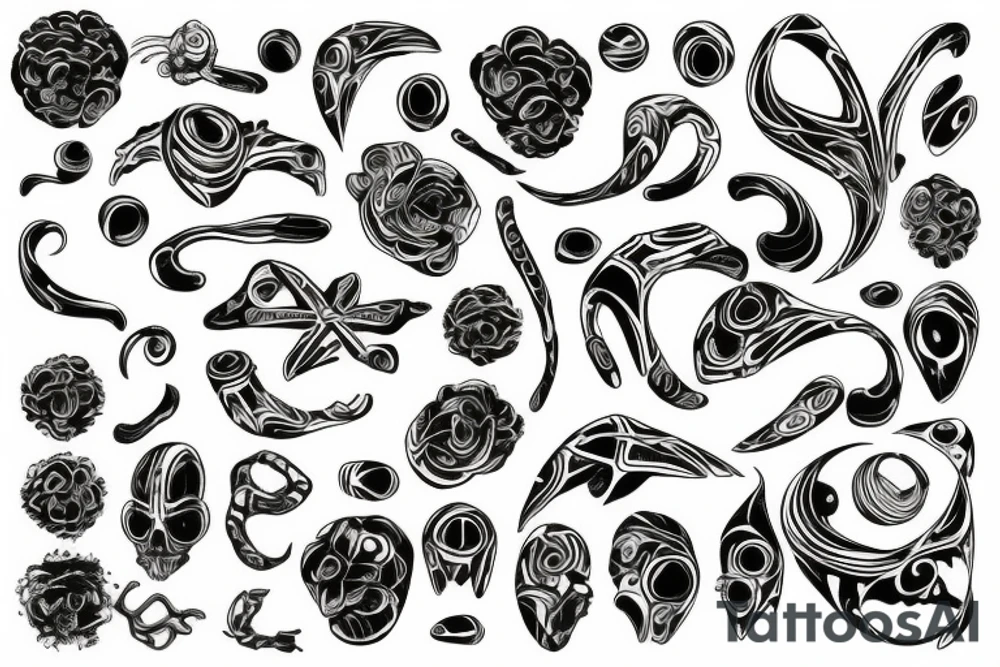 biological tattoo idea