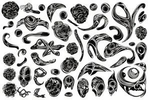 biological tattoo idea
