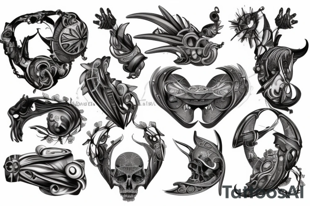 something that brings out the shoulder muscle tattoo idea