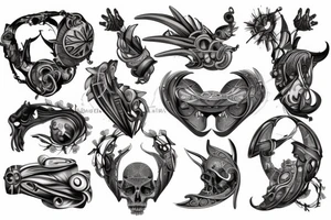 something that brings out the shoulder muscle tattoo idea