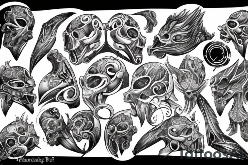 something that brings out the shoulder muscle tattoo idea