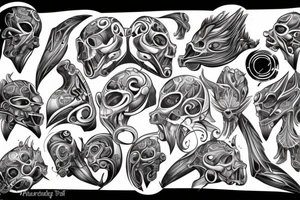 something that brings out the shoulder muscle tattoo idea