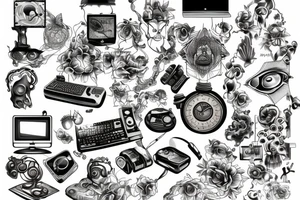 computational design tattoo idea