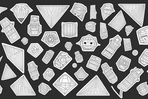 cells but the cells are robots and they’re all coming together in a geometric pattern tattoo idea