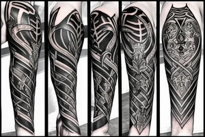 Broad sword tattoo idea
