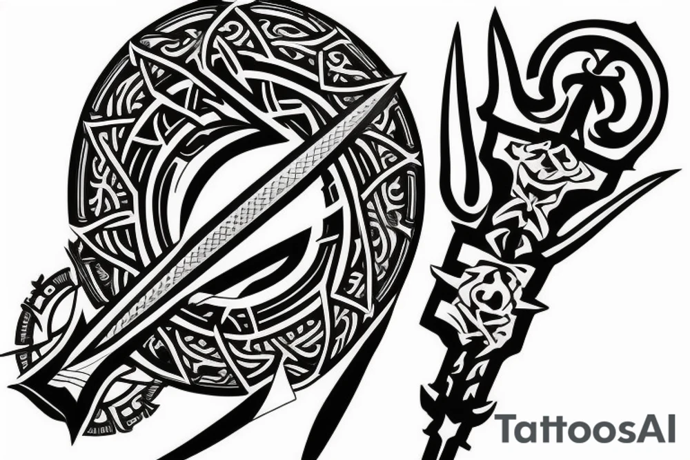 Broad sword tattoo idea