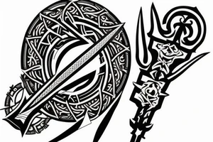 Broad sword tattoo idea