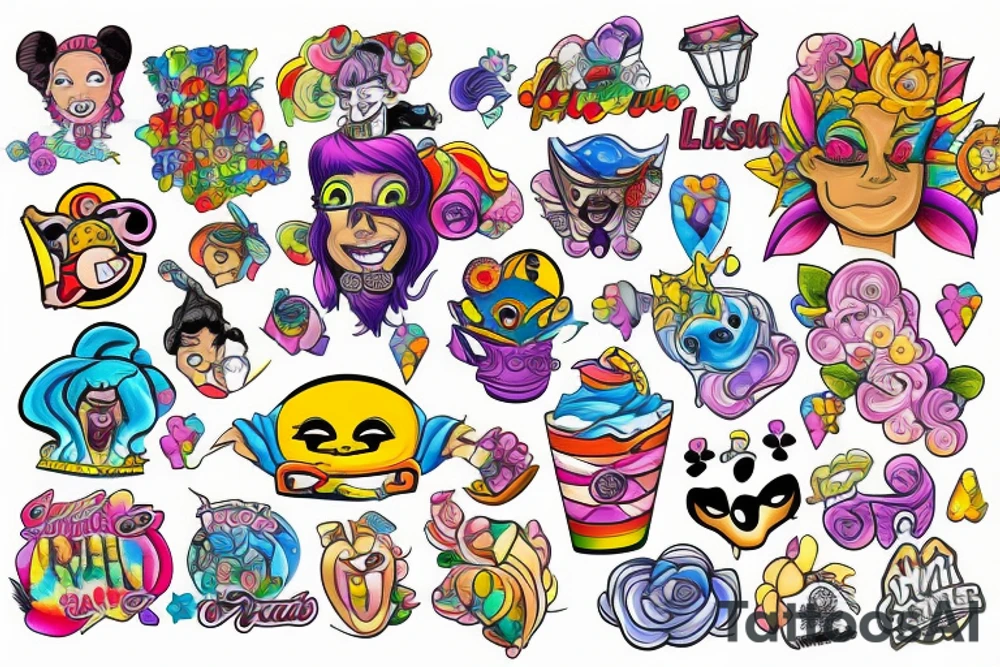 Abuse tattoo idea