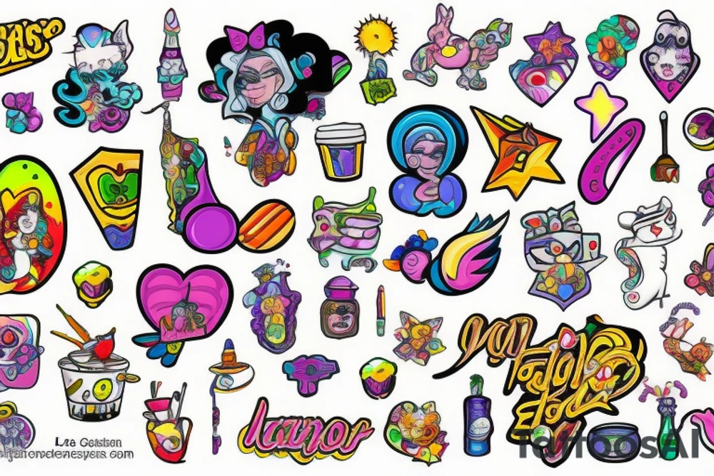 Abuse tattoo idea
