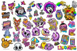 Abuse tattoo idea