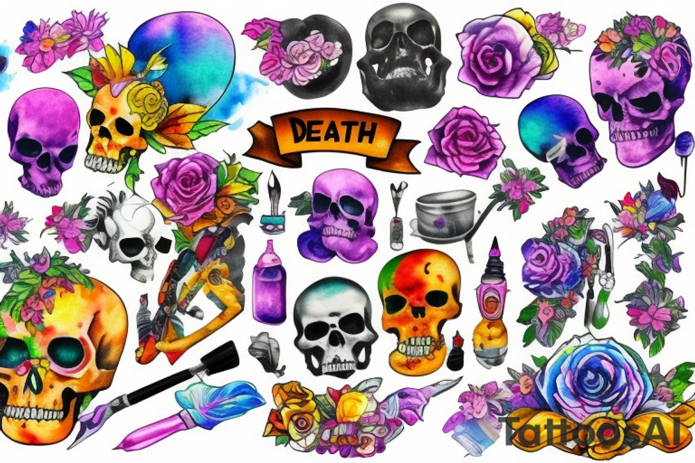 Death tattoo idea