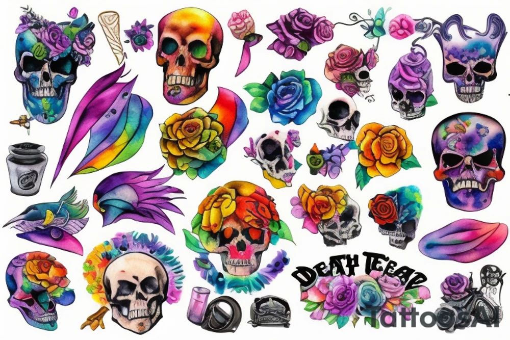 Death tattoo idea