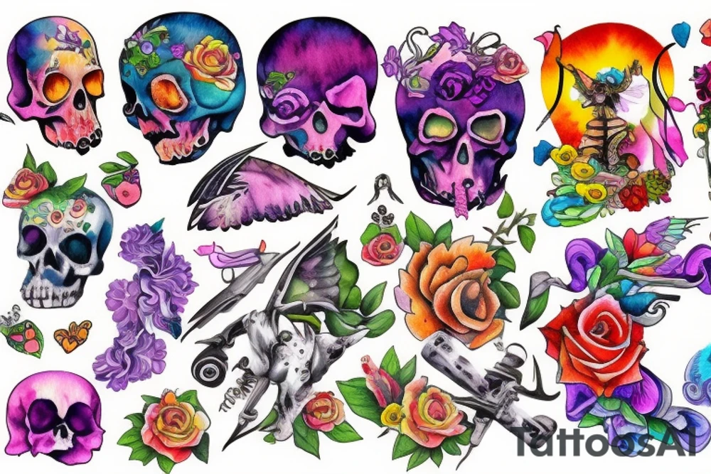 Death tattoo idea