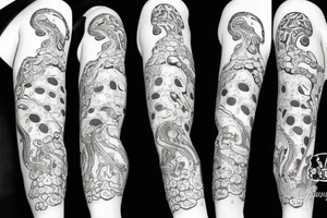Octopus to lay over and wrap my shoulder and upper arm tattoo idea