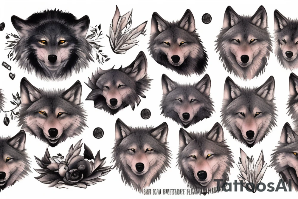 i like wolves tattoo idea