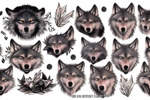 i like wolves tattoo idea