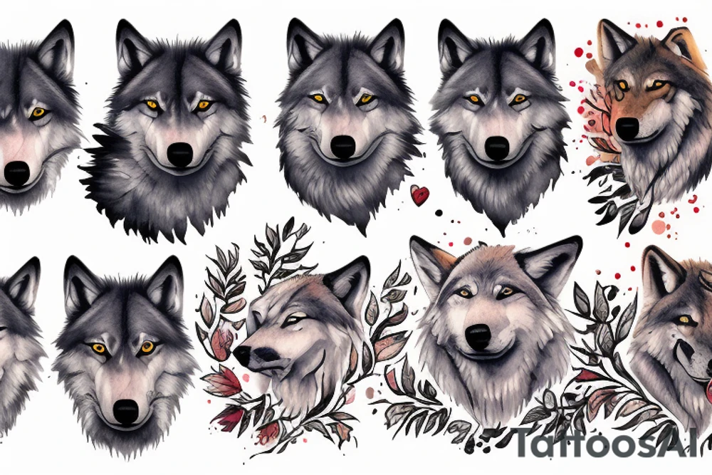 i like wolves tattoo idea