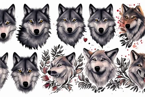 i like wolves tattoo idea