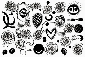 sad lonely tattoo idea