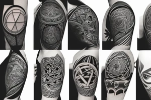 sad lonely tattoo idea