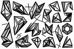 sad lonely industrial shoulder patterned
low-poly low-detail tattoo idea
