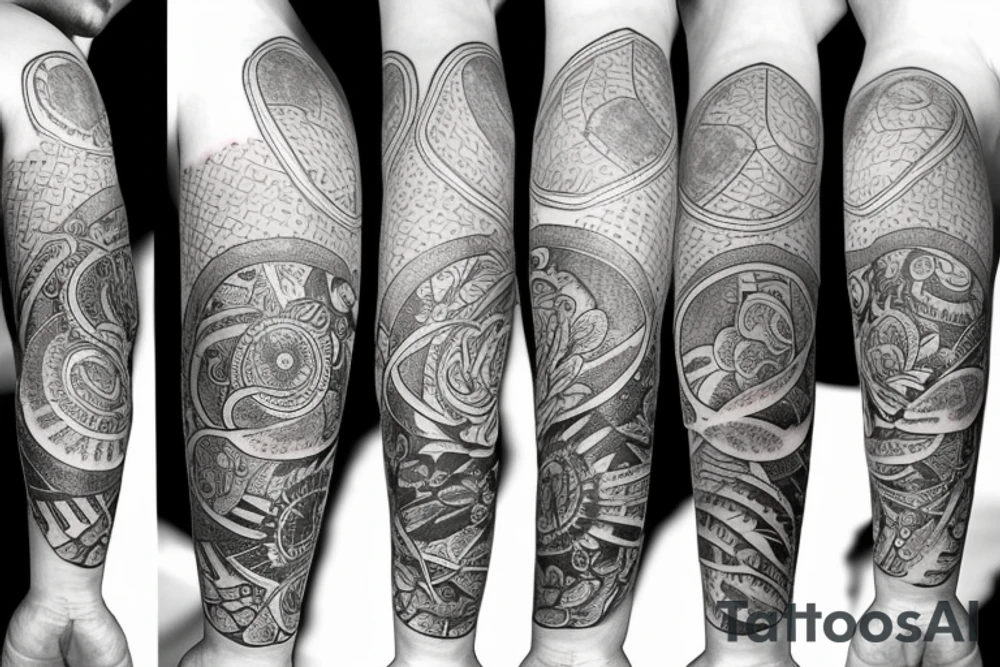 Half sleeve tattoo on forearm: an lantern with candle inside tattoo idea Half sleeve tattoo on forearm: an lantern with candle inside tattoo idea