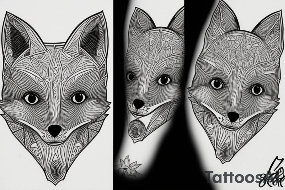A whole Fox tattoo idea